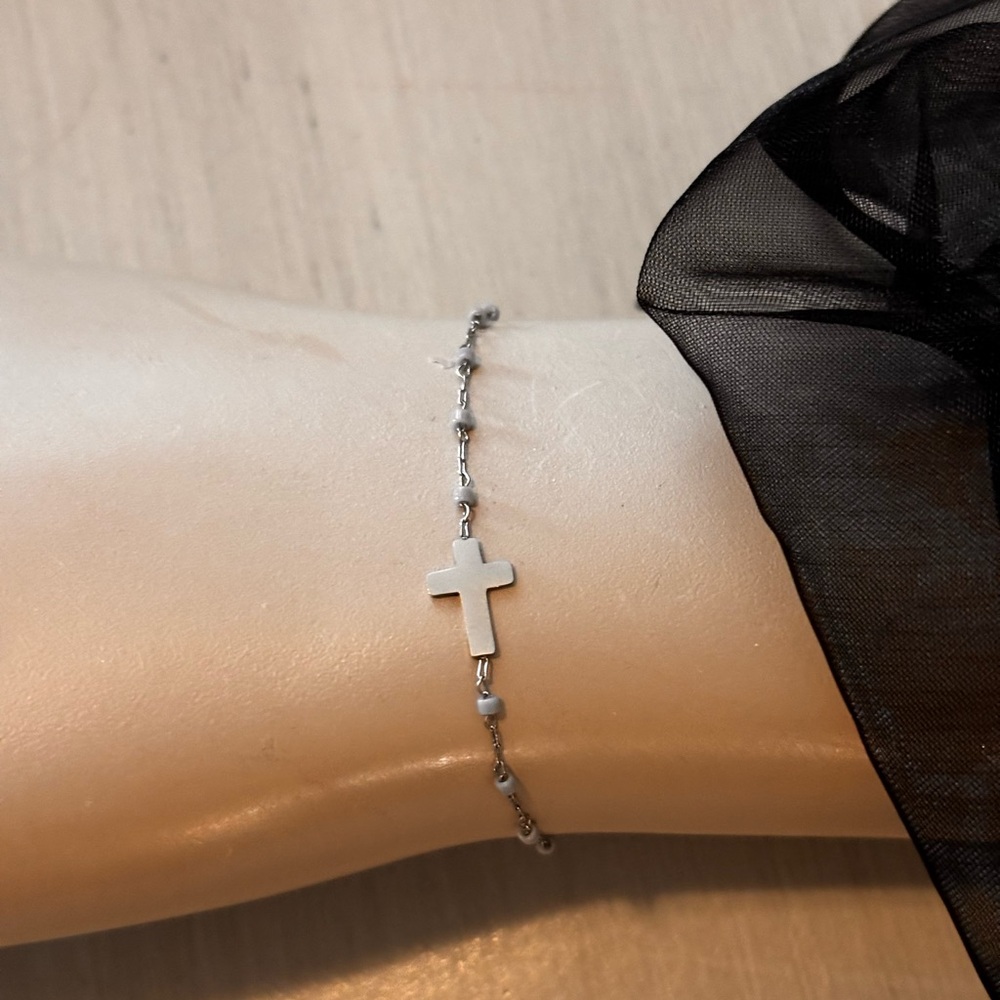Rosa D’Oro silver Dainty Bracelet - Picture 2 of 13